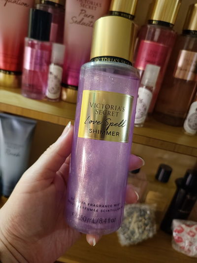 Body splash o crema corporal shimmer Victoria's Secret 