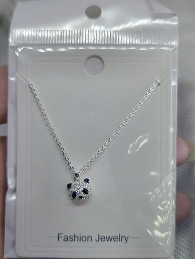 Conjunto osito panda con cadena AB