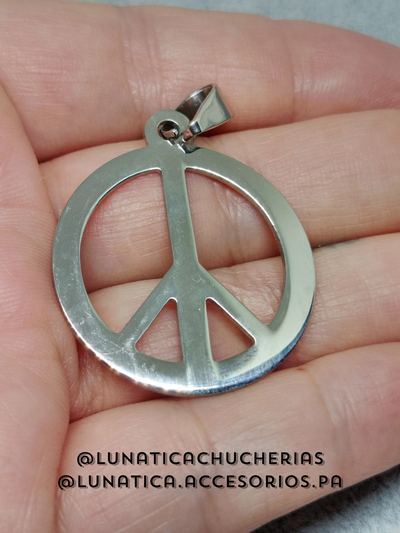 Dije signo de la paz AQ