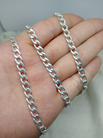 Cadena AB eslabones chata 60 cm
