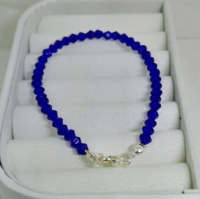 Pulsera cristal azul AB