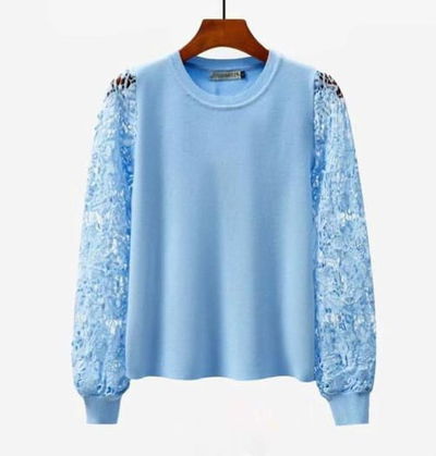 SWEATER CALADO CUELLO REDONDO