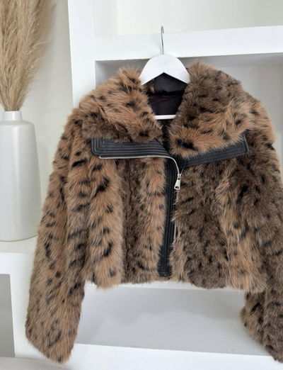 CAMPERA PIEL KIARA CHOCOLATE
