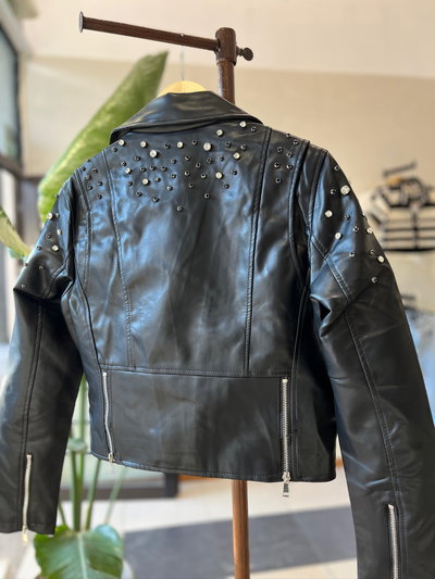 Chaqueta ecocuero BRILLOS