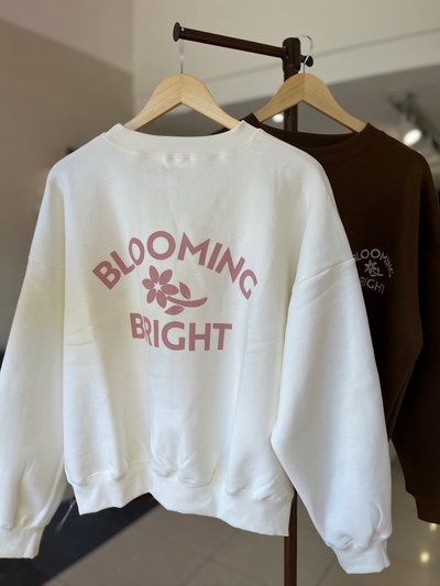 Buzo BLOOMING (CREMA)