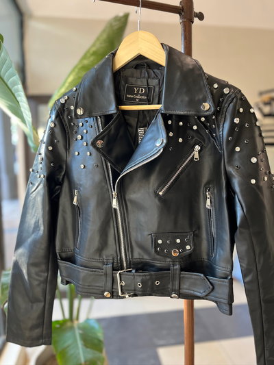 Chaqueta ecocuero BRILLOS