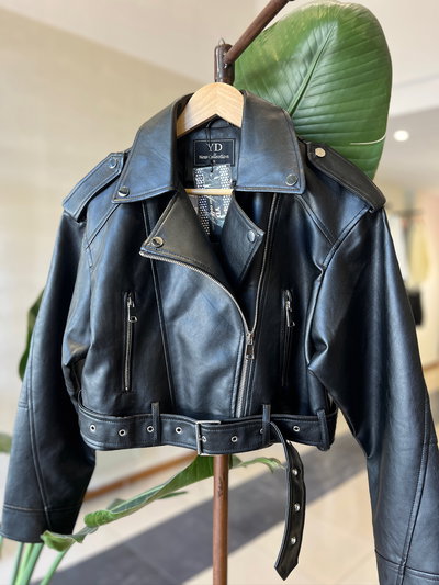 Campera ecocuero ZARA (Negra)