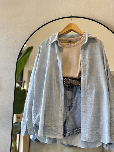 Camisa Chicago (Celeste)