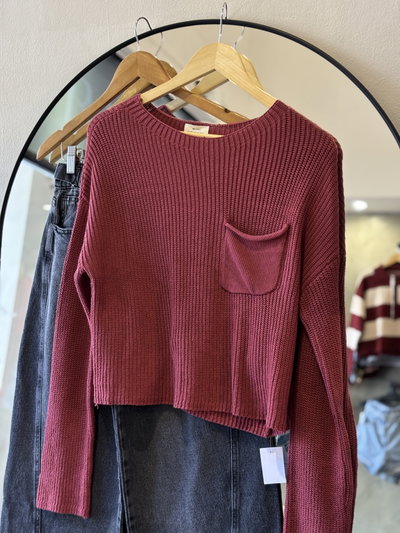 Sweater Tokio (Bordó)