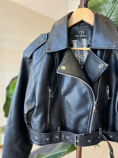 Campera ecocuero ZARA (Negra)