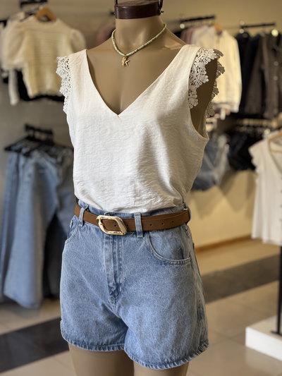 Blusa broderie Madie 