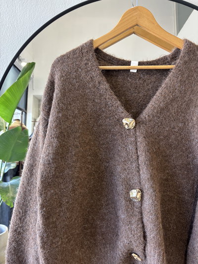 Cárdigan Julieta (Chocolate)