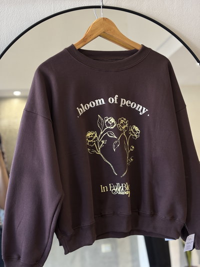 Buzo Bloom Peony (Chocolate)