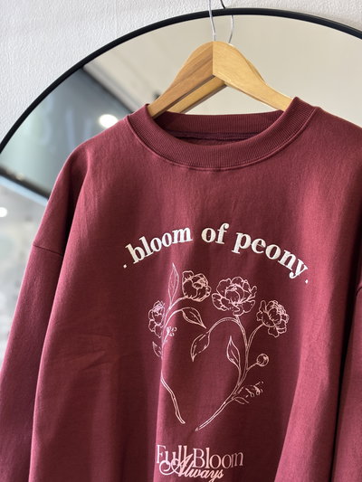 Buzo Bloom Peony (Bordó)