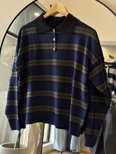 Sweater Polo Maia (Militar)