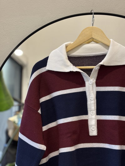 Sweater Nebraska (Rojo & Marino)