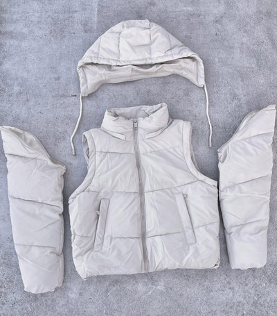 Campera Miami 2en1 (NATURAL)