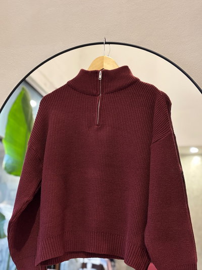 Sweater LUPE (Bordo)