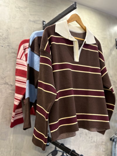 Sweater Arya (Bordó & Choco)
