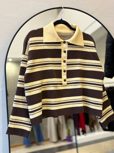 Sweater Dulce (Marron & Manteca)