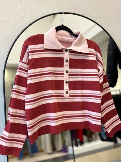 Sweater Dulce (Rosa & Rojo)