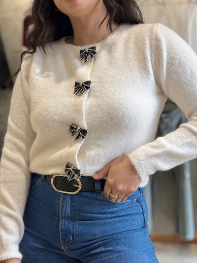 Cardigan BOW  (2 Colores)
