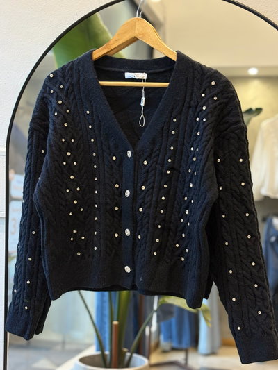 Cárdigan DIAMOND BLACK