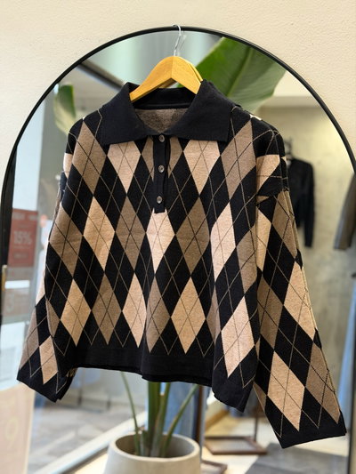 Sweater Chomba LEAH (Negro)