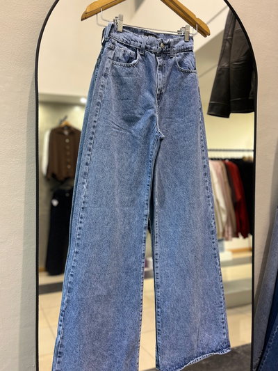 Jeans Wide Led Nevado (T.alto)