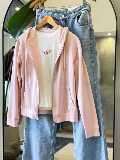 Campera Rústica ROSA