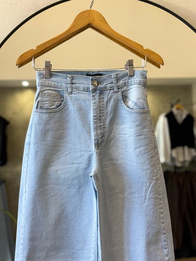 Jeans Wide leg NAOMI (celeste)