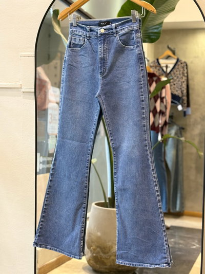 Jeans Oxford Elastizado Azul (T.alto)