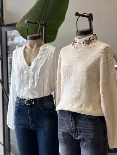 Blusa Maitena (Blanca)