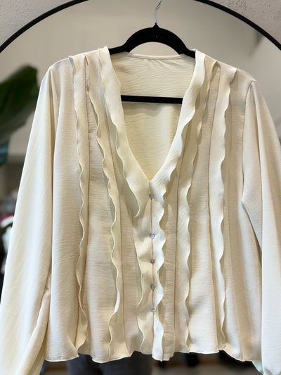 Blusa Maitena (Manteca)
