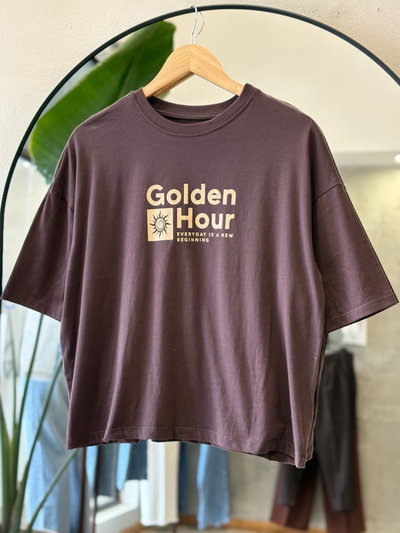 Remera GOLDEN Oversize 