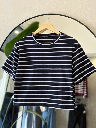 Remera Rayada Boxy