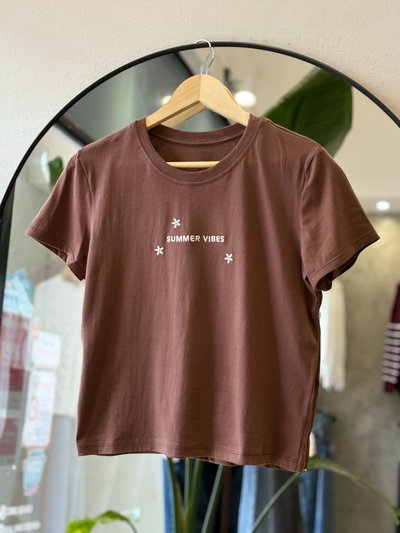 Remera SUMMER (Chocolate)