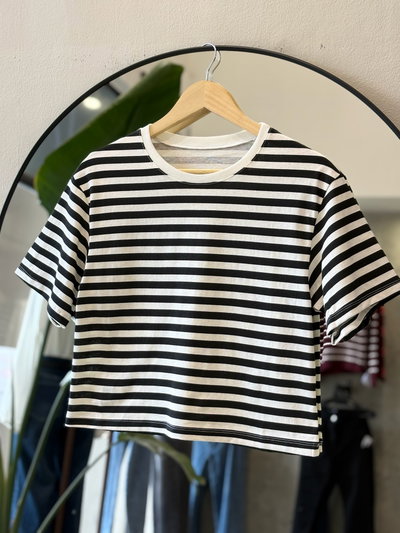 Remera Rayada Boxy