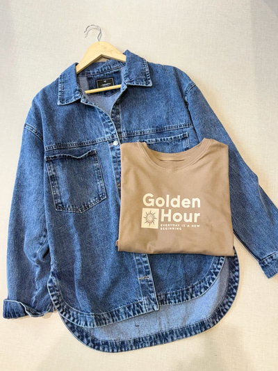 Remera GOLDEN Oversize 