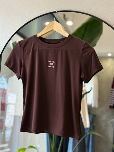 Remera SORRY 