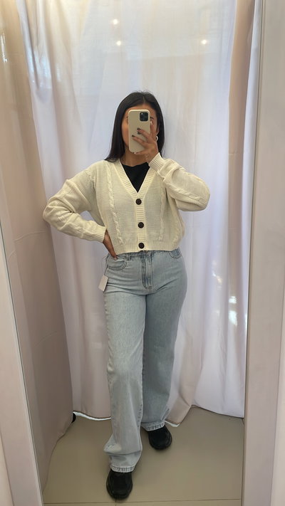 Cardigan Crema