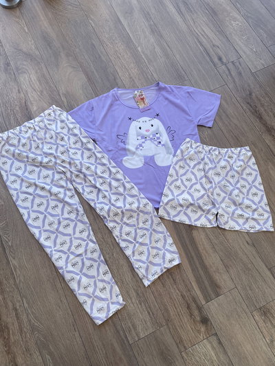 Pijama 3 piezas animado