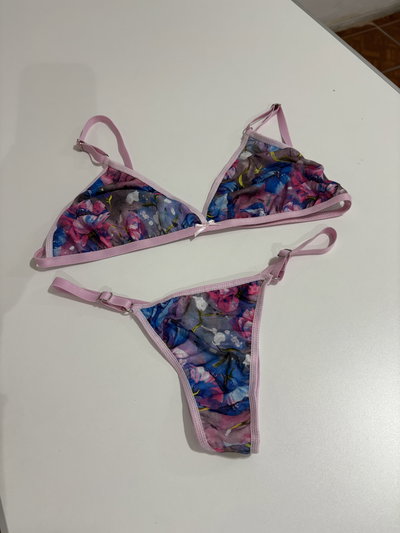 Conjunto flor talle 100