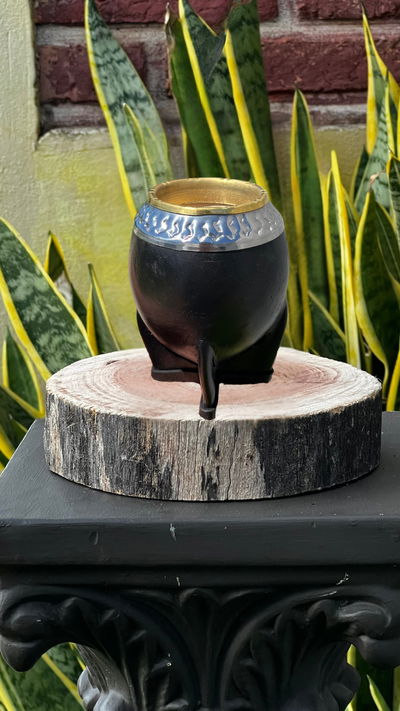 TORPEDO DE ALPACA CINCELADA COMBINADO (BRONCE)