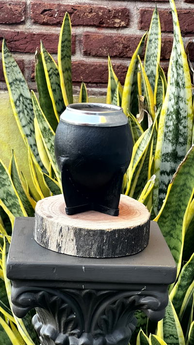 TORPEDO CUERO LISO (VIROLA ACERO)