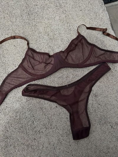 CONJUNTO SARAH - chocolate 