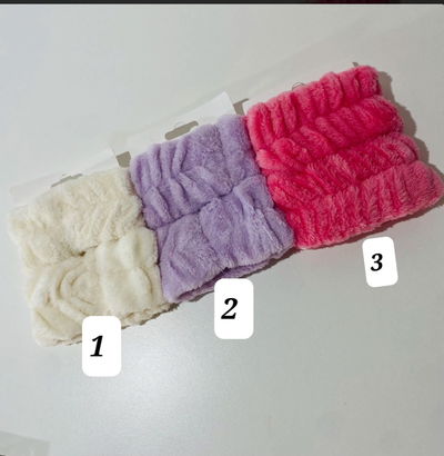 Muñequeras de skincare 
