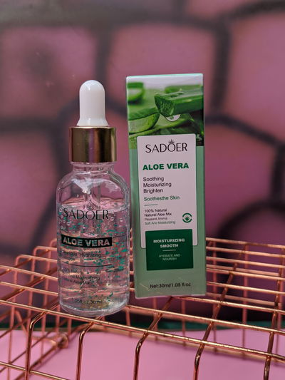 Serum facial aloe vera