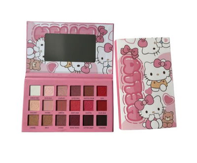 Paleta de sombras hello kity 
