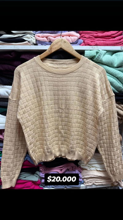 Sweatter cuadrados 